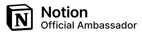 Notion Official Ambassador badge