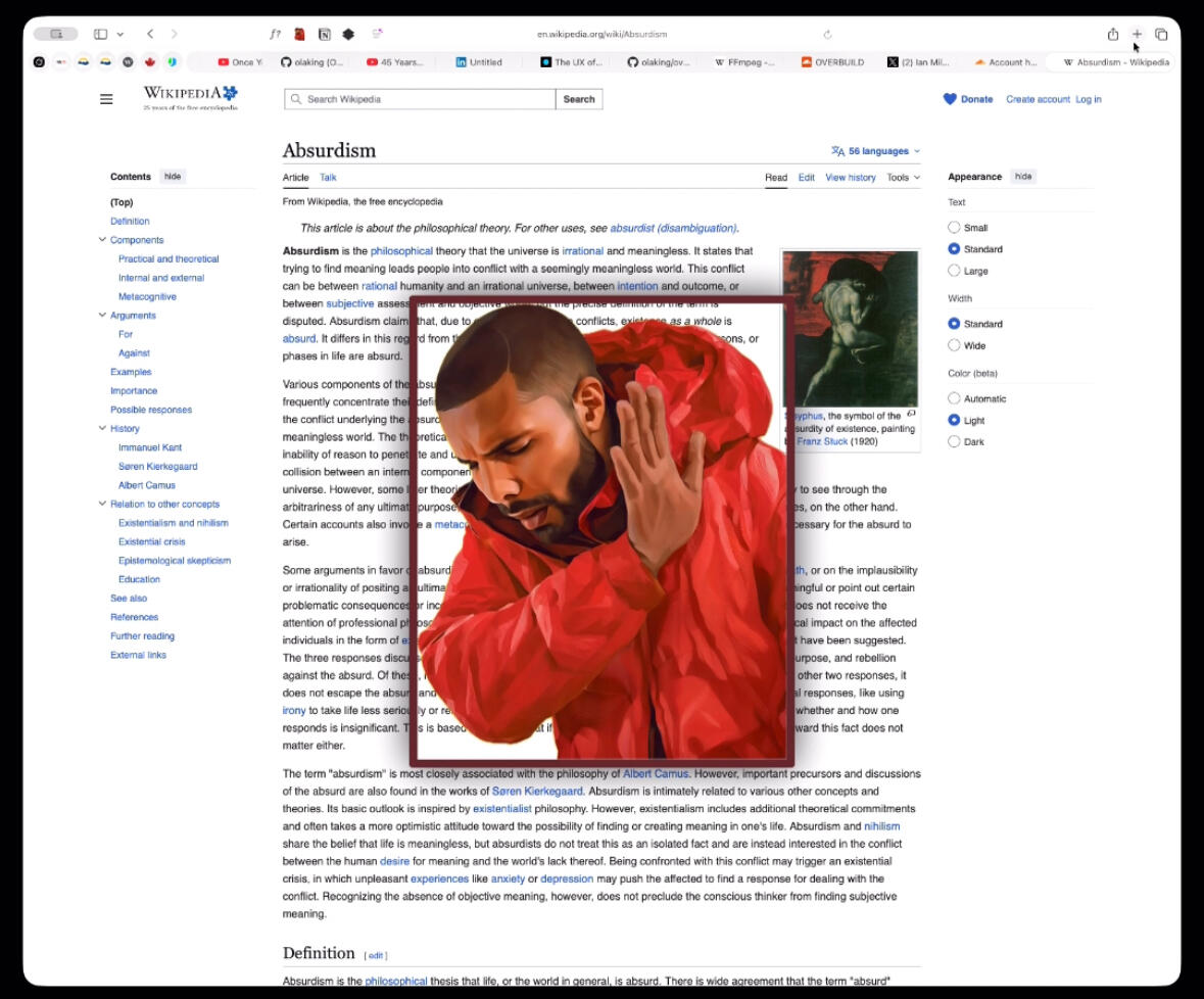 No New Tab by Ola King